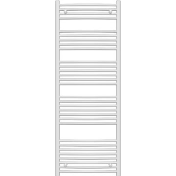 Novaservis - Vannas istabas kāpņu tipa dvieļu radiators 836 W/230 V 160 x 60 cm, balts, apaļš