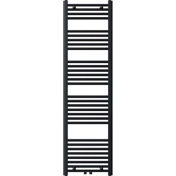 Novaservis - Vannas istabas kāpņu veida dvieļu radiators 648W/230V 160x45 cm melns taisns