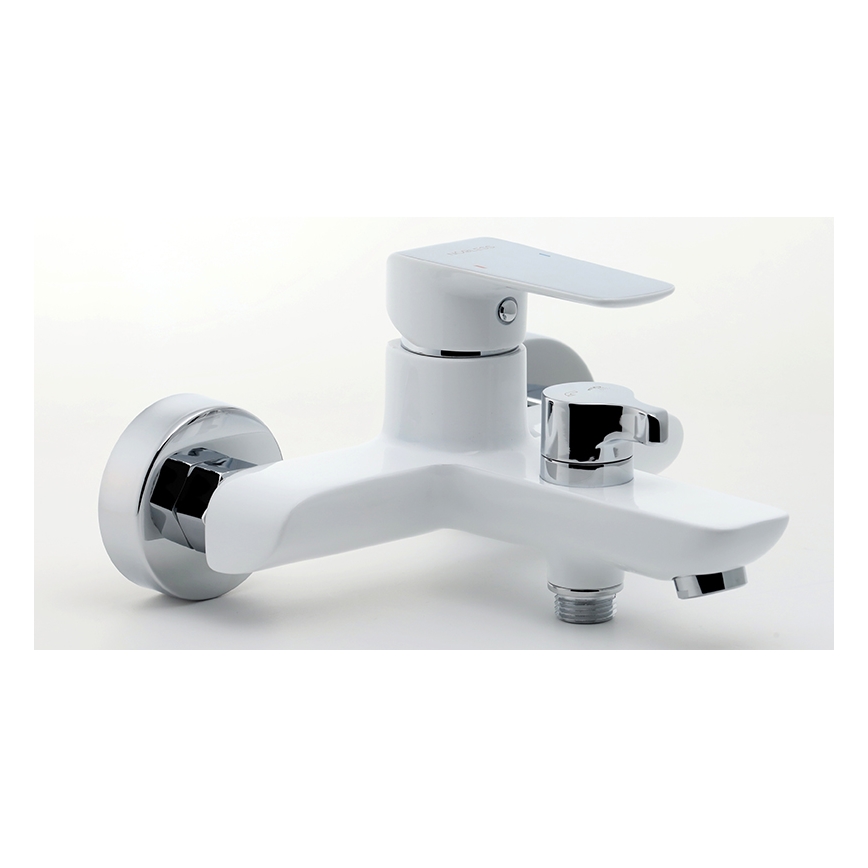 Novaservis - Vannas jaucējkrāns NOBLESS TINA balts