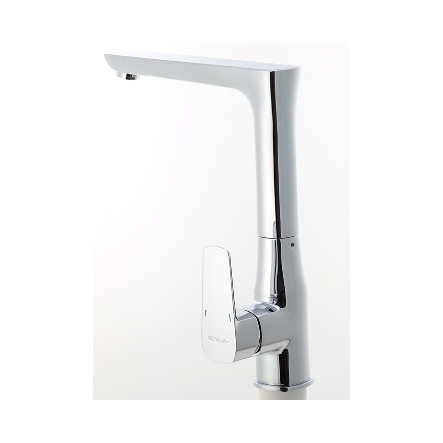 Novaservis - virtuves izlietnes jaucējkrāns METALIA, spīdīgs hroms