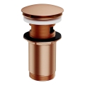 OMNIRES A706CPB - Izlietnes noteka CLICK-CLACK d. 6,6 cm matēts varš