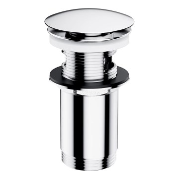 OMNIRES A706CR - Izlietnes noteka CLICK-CLACK d. 6,6 cm spīdīgi hromēts