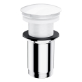 OMNIRES A716BP - Izlietnes noteka CLICK-CLACK d. 6,6 cm spīdīgi balta