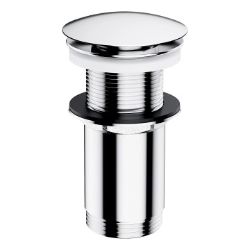 OMNIRES A716CR - Izlietnes noteka CLICK-CLACK d. 6,6 cm spīdīgi hromēts