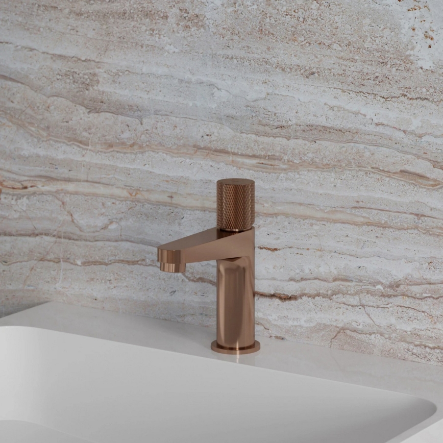 OMNIRES CT8010CPB - Izlietnes maisītājs CONTOUR 16,6 cm sukāta vara