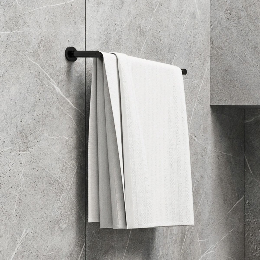 OMNIRES MP60214BL - Sienas dvieļu turētājs MODERN PROJECT 40 cm matēts melna