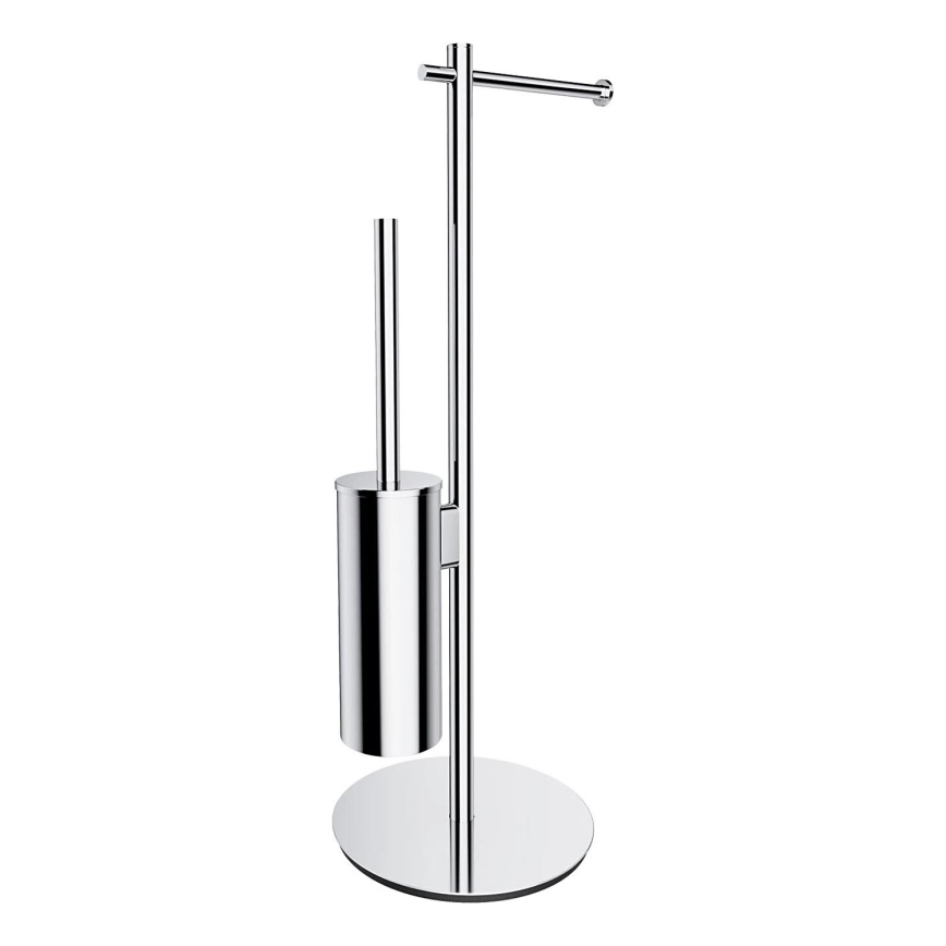 OMNIRES MP60810CR - Tualetes papīra un tualetes birstes turētājs MODERN PROJECT spīdīgi hromēts