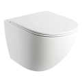 OMNIRES OTTAWAMWBM – Sienas piestiprināms OTTAWA WC pods ar SoftClose sēdekli, keramika, matēta balta