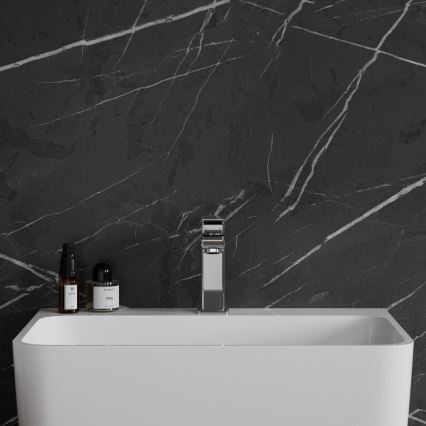 OMNIRES PM7410CR - Izlietnes krāns PARMA 15 cm spīdīgi hromēts