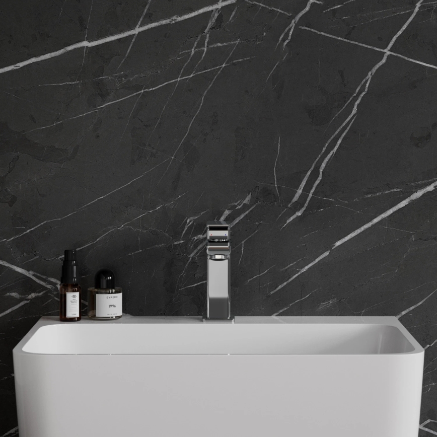 OMNIRES PM7410CR - Izlietnes krāns PARMA 15 cm spīdīgi hromēts