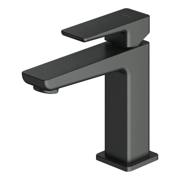 OMNIRES PM7410GR - Izlietnes jaucējkrāns PARMA, 15 cm, sukota grafīta apdare