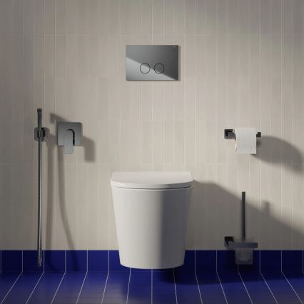 OMNIRES TAMPAMWBP - Karājamais WC ar SoftClose vāku TAMPA, keramika/glancēta balta