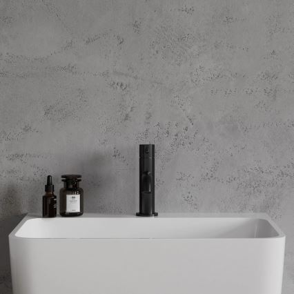 OMNIRES Y1210NBL - Izlietnes krāns Y 16,2 cm daļēji matēts melna
