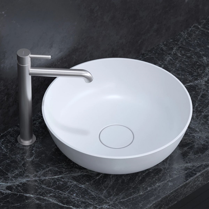 OMNIRES Y1212NI - Izlietnes krāns Y 30,8 cm matēts niķelis