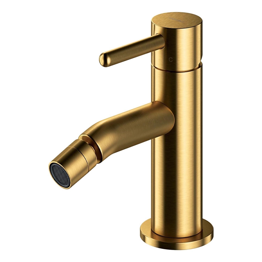 OMNIRES Y1220GLB - Bidē krāns Y 14,5 cm zeme zelta