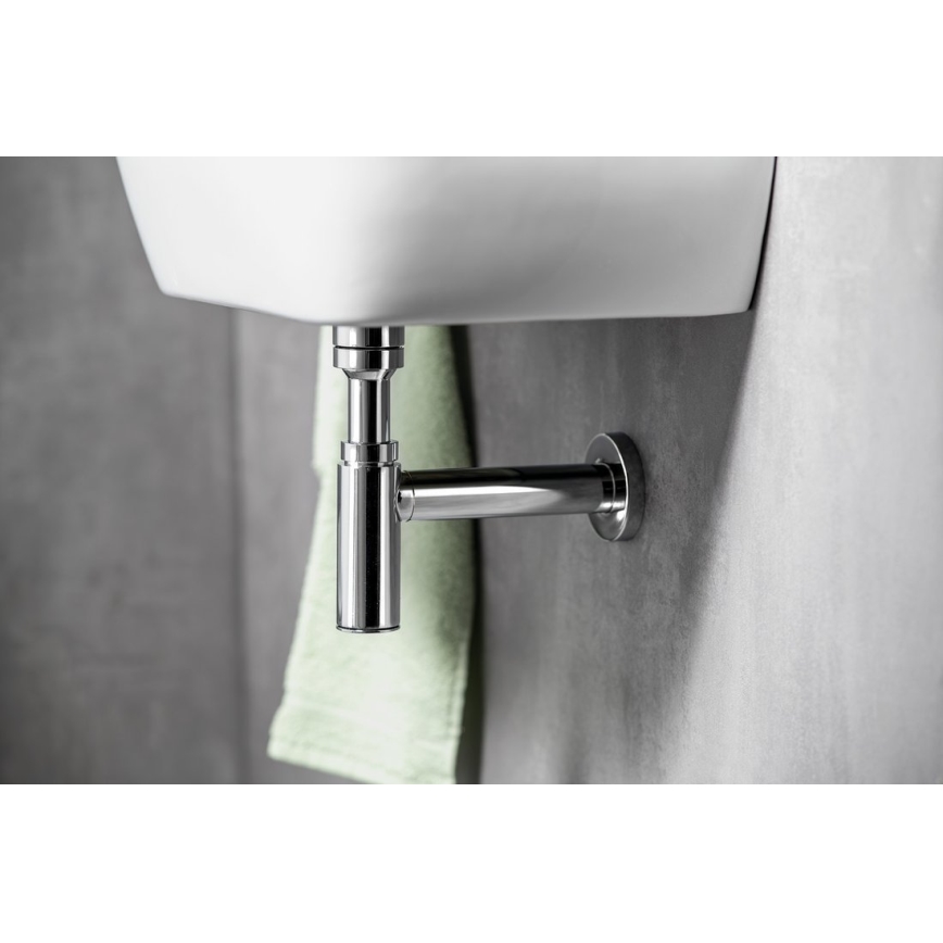 Omp tea - Izlietnes sifons TEA MINITOTI, spīdīgs hroms