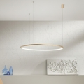 Ondaluce - Dimējama LED lustra uz kabeļa SOEL LED/38W/230V Ø 80 cm zelta