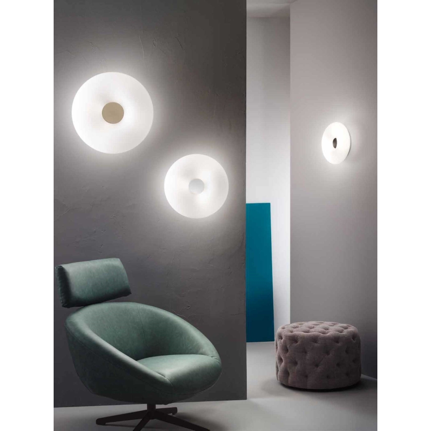 Ondaluce - griestu lampa DODI 2xE27/15W/230V Ø 33 cm, balta