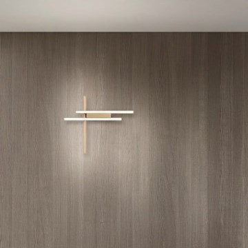 Ondaluce - LED aptumšojams sienas gaismeklis MOVIDA LED/20W/230V zelta