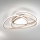 Ondaluce - LED dimējama griestu lampa ROSE LED/80W/230V 71x76 cm zelta