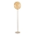 Ondaluce - LED dimmējama stāvlampa JOKEY LED/15W/230V 170 cm zelta/dūmakaini bēša