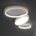Ondaluce - LED dimmējams griestu gaismeklis RICE LED/25W/230V 38x63 cm zelta