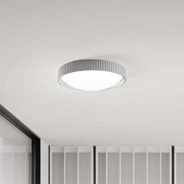 Ondaluce - LED griestu gaismeklis CONCRETE LED/20W/230V Ø 41 cm betona pelēks