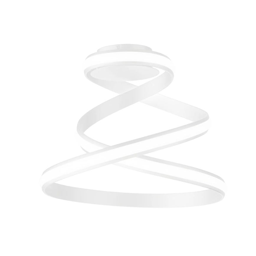 Ondaluce - LED griestu gaismeklis VUELTA LED/37W/230V ar regulējamu spilgtumu Ø 55 cm balts