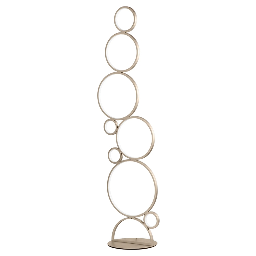 Ondaluce - LED regulējama grīdas lampa POIS LED/52W/230V zelta