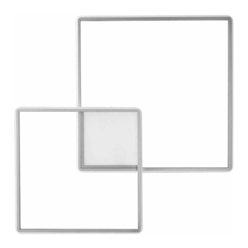 Ondaluce - LED regulējams griestu gaismeklis DOWEL LED/46W/230V sudraba