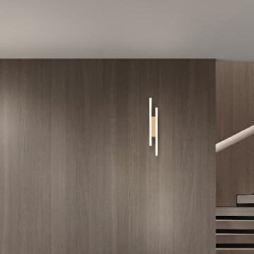 Ondaluce - LED regulējams sienas gaismeklis MOVIDA LED/16W/230V zelta krāsas