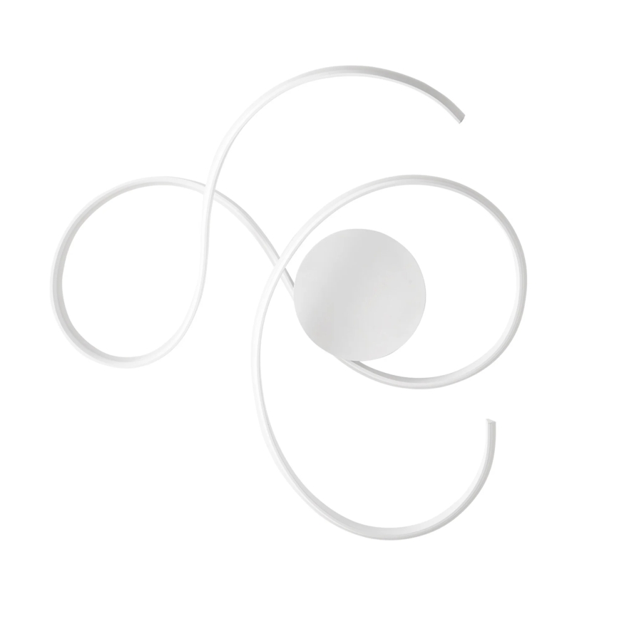 Ondaluce - LED regulējams sienas gaismeklis TWIST LED/57W/230V balts