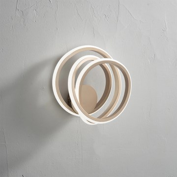 Ondaluce - LED sienas gaismeklis GOLDEN LED/23W/230V zelta krāsā