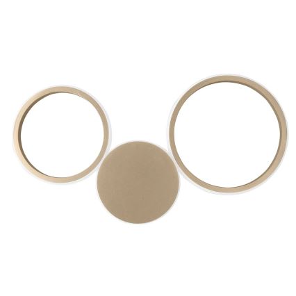 Ondaluce - LED sienas gaismeklis POIS LED/20W/230V zelta