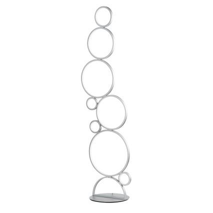 Ondaluce - LED stāvlampa ar regulējamu spilgtumu POIS LED/52W/230V 160 cm sudraba