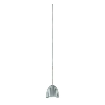 Ondaluce - Pakaramais gaismeklis uz kabeļa CONCRETE 1xGU10/7,5W/230V Ø 10,5 cm betons/pelēks