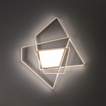 Ondaluce - Regulējams LED griestu gaismeklis GALAXY LED/90W/230V zelta