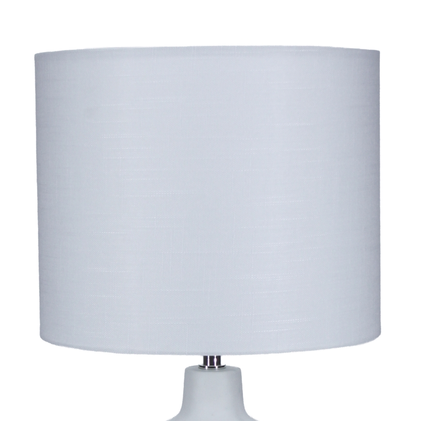 ONLI - Balta galda lampa ELUMA 2xE27/15W/230V 48 cm