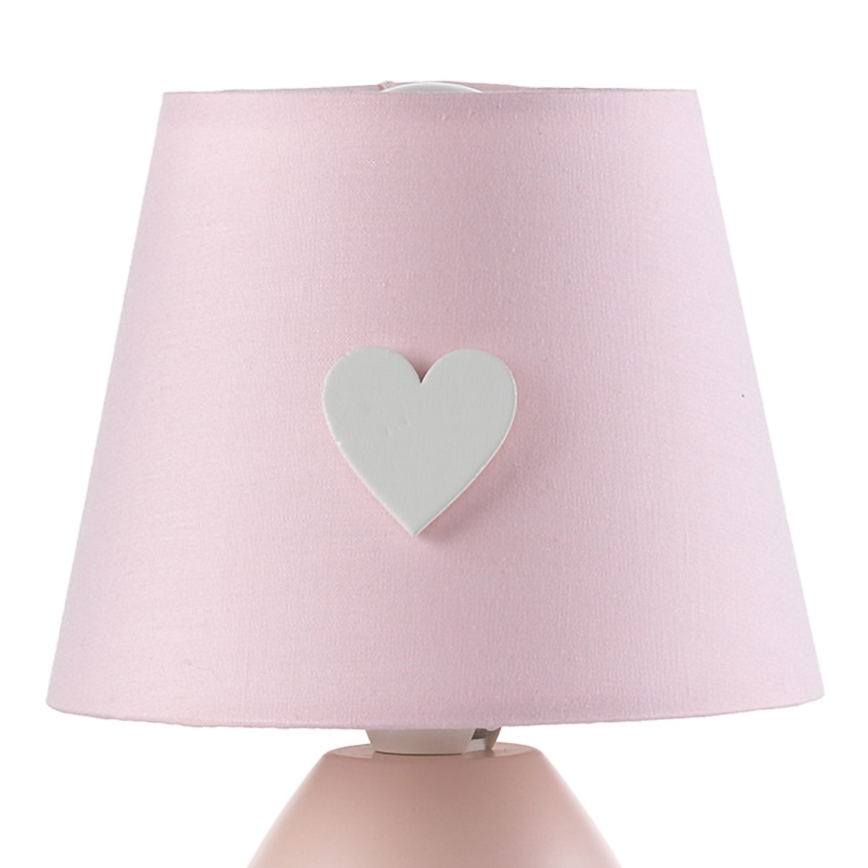 ONLI - Bērnu lampiņa TITTA 1xE14/6W/230V 20 cm rozā