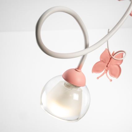 ONLI - Bērnu lustra BUTTERFLY 3xE14/6W/230V