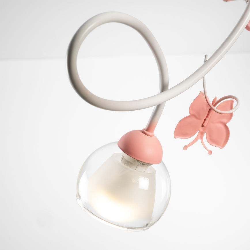 ONLI - Bērnu lustra BUTTERFLY 3xE14/6W/230V