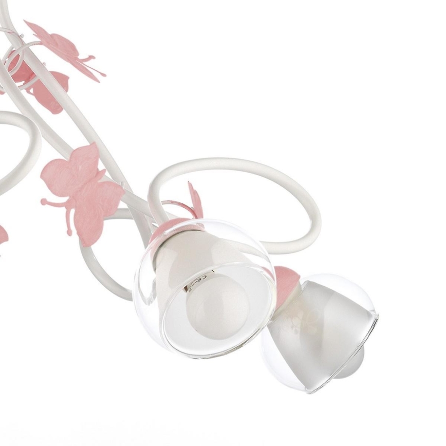 ONLI - Bērnu lustra BUTTERFLY 5xE14/6W/230V