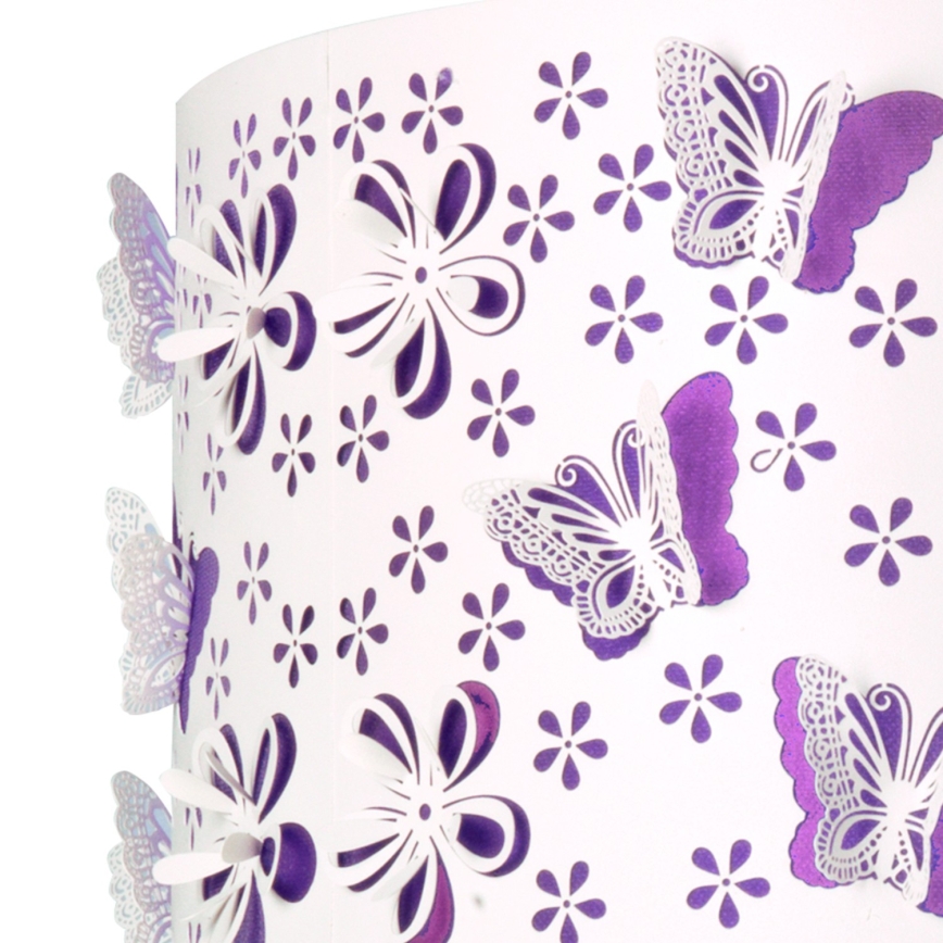 ONLI - Bērnu lustra TITILLA 1xE27/22W/230V violeta/balta