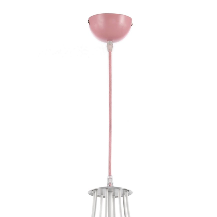 ONLI - Bērnu lustra TITTA 1xE27/22W/230V rozā