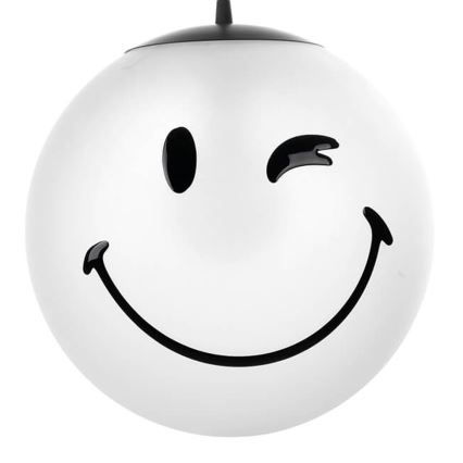 ONLI - Bērnu pakaramā lampa SMILEY 1xE27/15W/230V balta