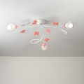 ONLI - Bērnu virsapmetuma lustra BUTTERFLY 3xE14/6W/230V