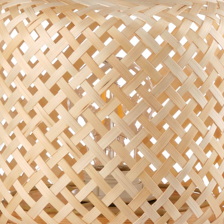 ONLI - Galda lampa BAMBOO 1xE27/22W/230V bambusa