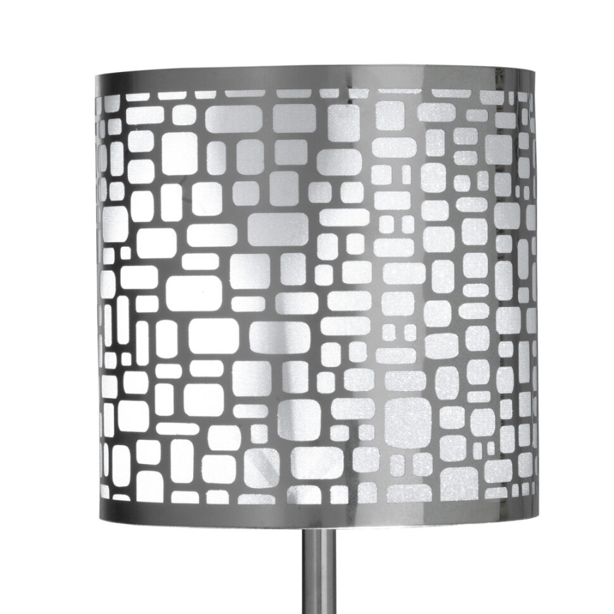 ONLI - Galda lampa BRUCE 1xE27/15W/230V 40 cm matēts hroms