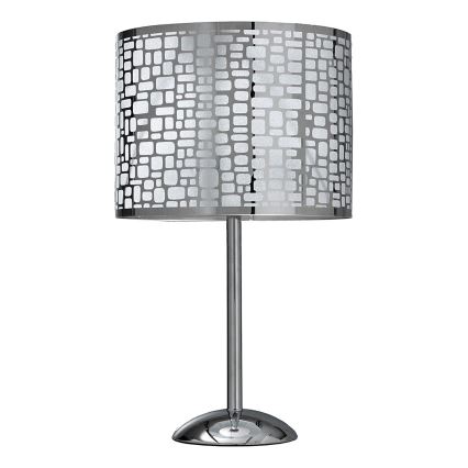 ONLI - Galda lampa BRUCE 1xE27/15W/230V 52 cm matēts hroms