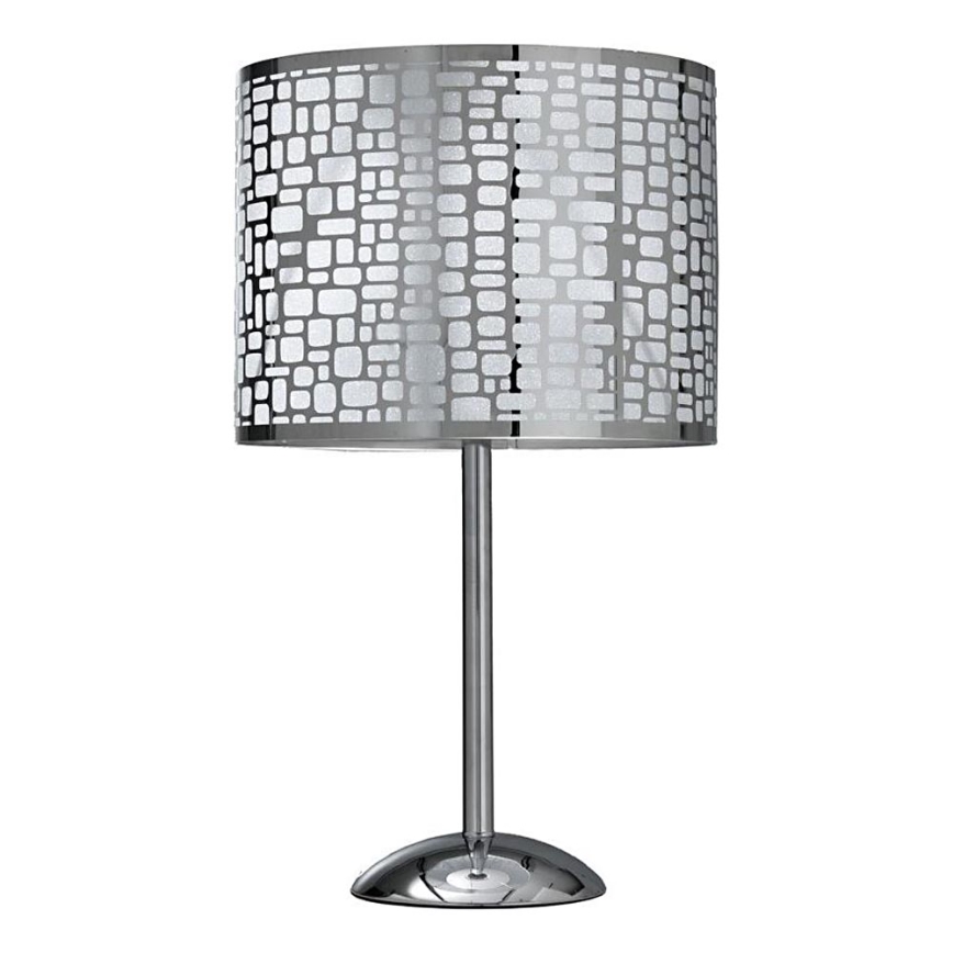 ONLI - Galda lampa BRUCE 1xE27/15W/230V 53 cm matēts hroms